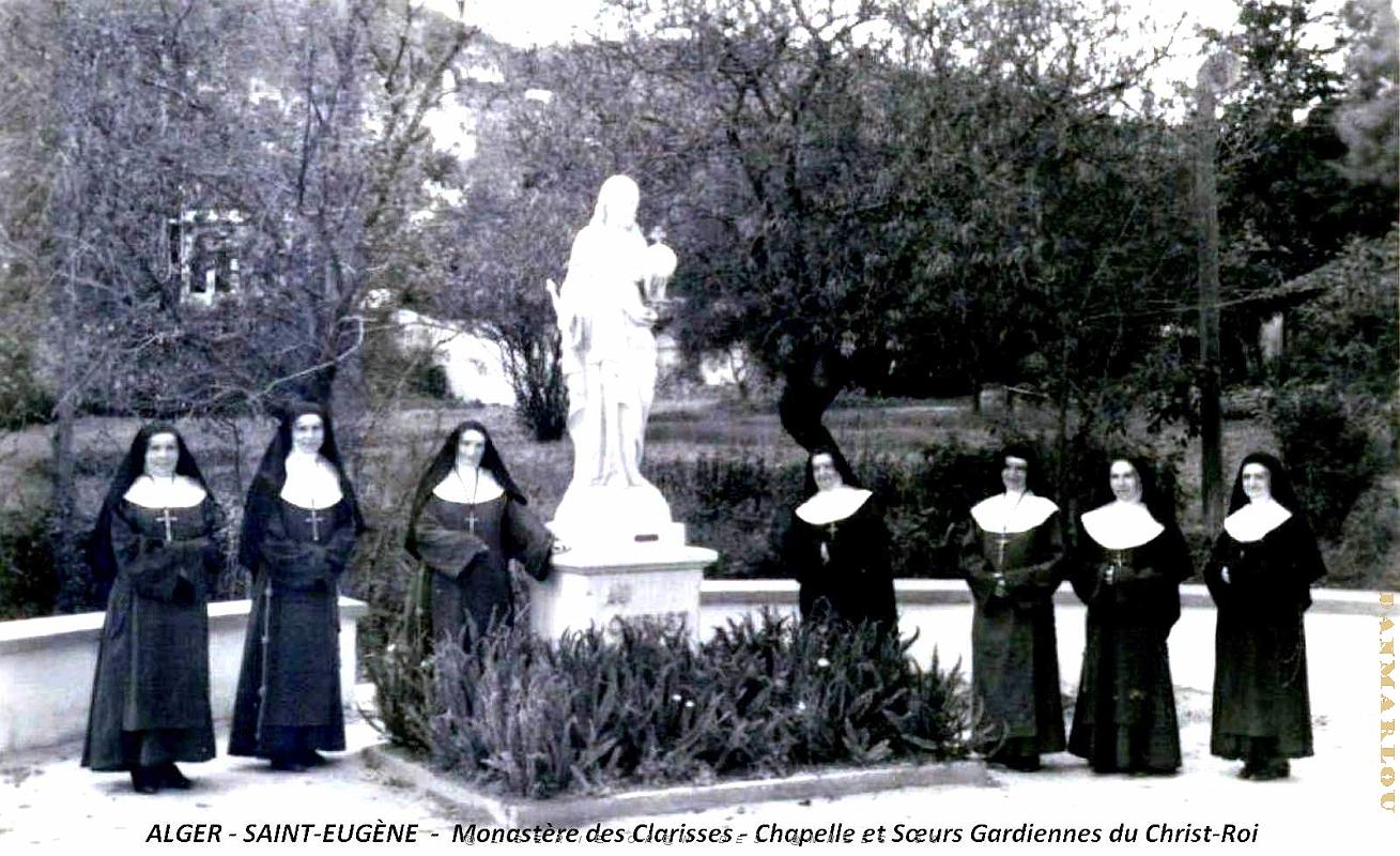Alger - Saint-Eugene - Monastere des Clarisses - Chapelle et Soeurs Gardiennes du Christ-Roi.jpg